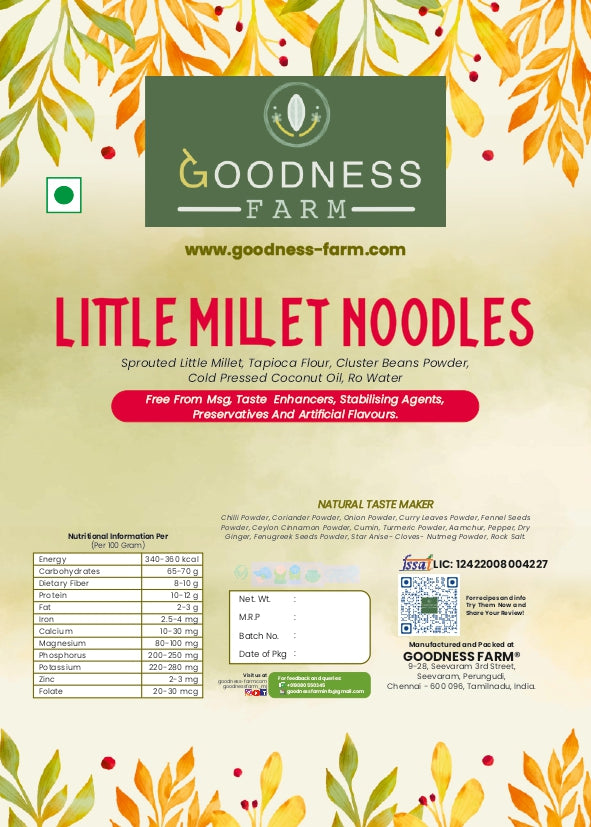 Little Millet Noodles (180 G)