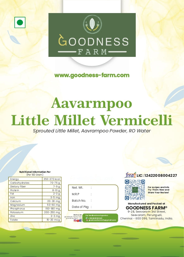 Aavarampoo Little Millet Vermicelli (180 G)