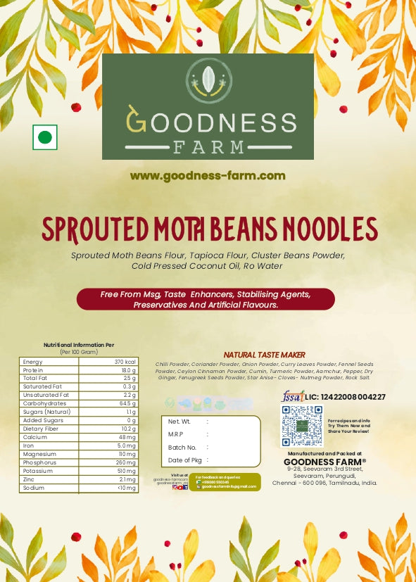 Moth Beans Noodles (180 G)