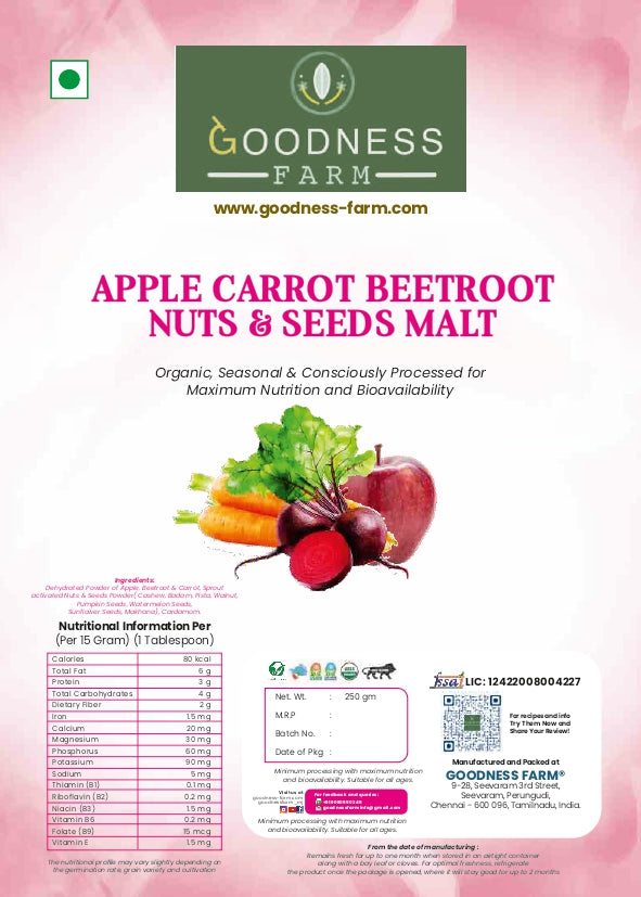 ABC Nuts Seeds Malt (250 G)