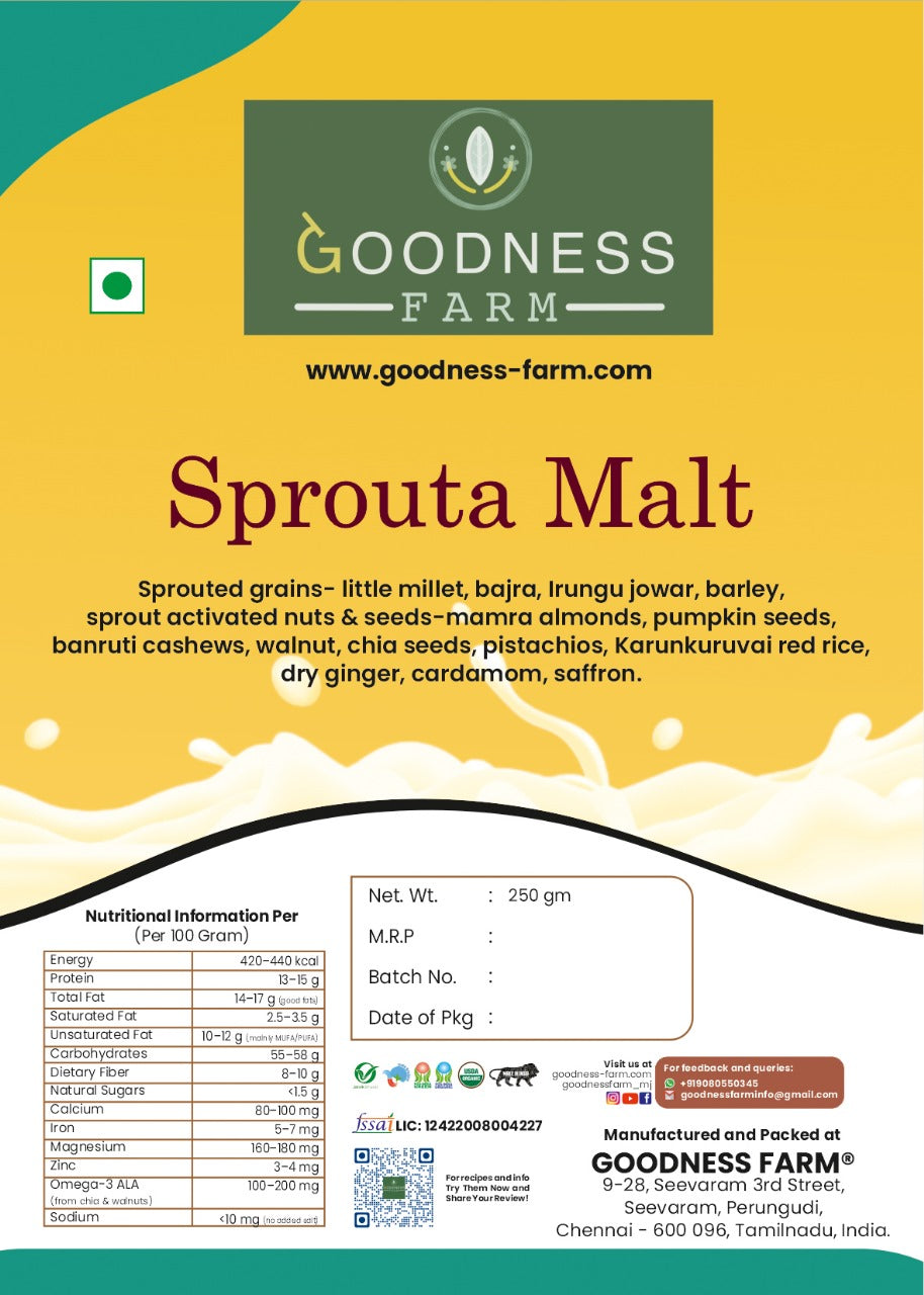 Sprouta Malt ORGANIC (250 G)