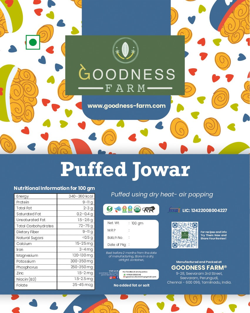 Puffed Jowar (100 G)