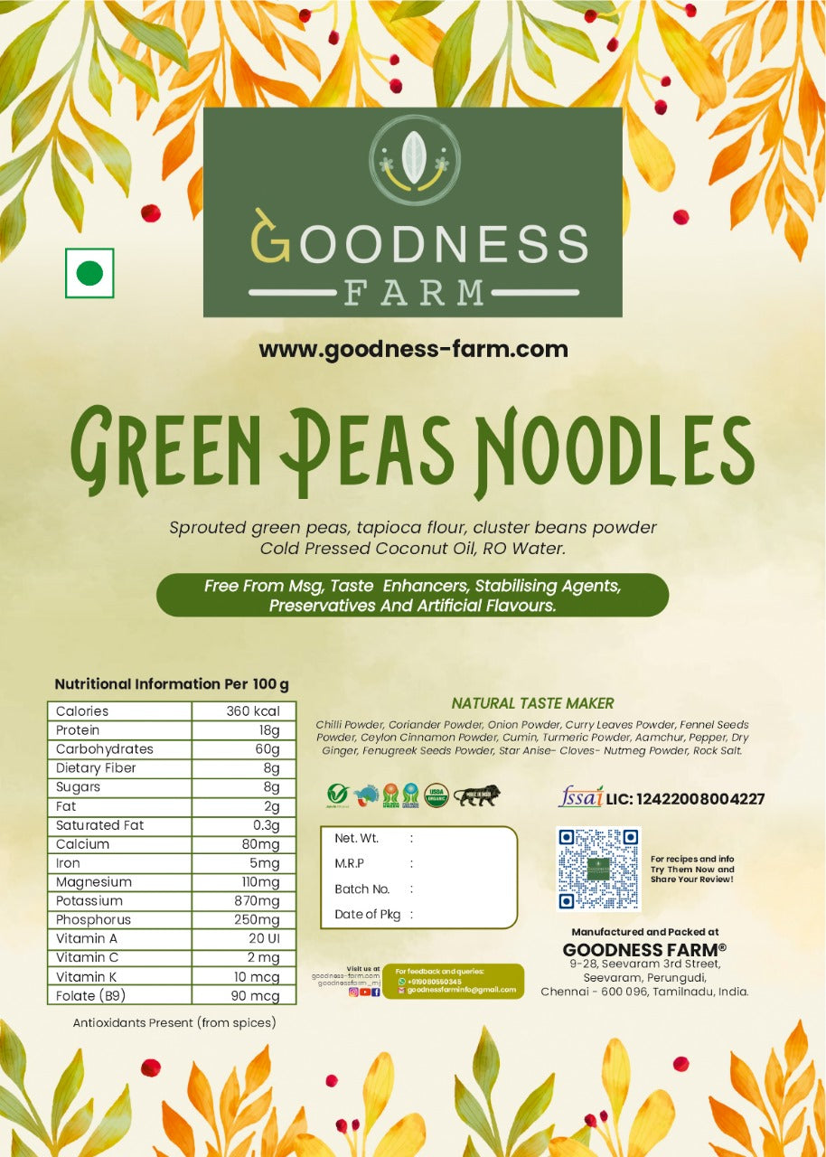 Green Peas Noodles (180 G)