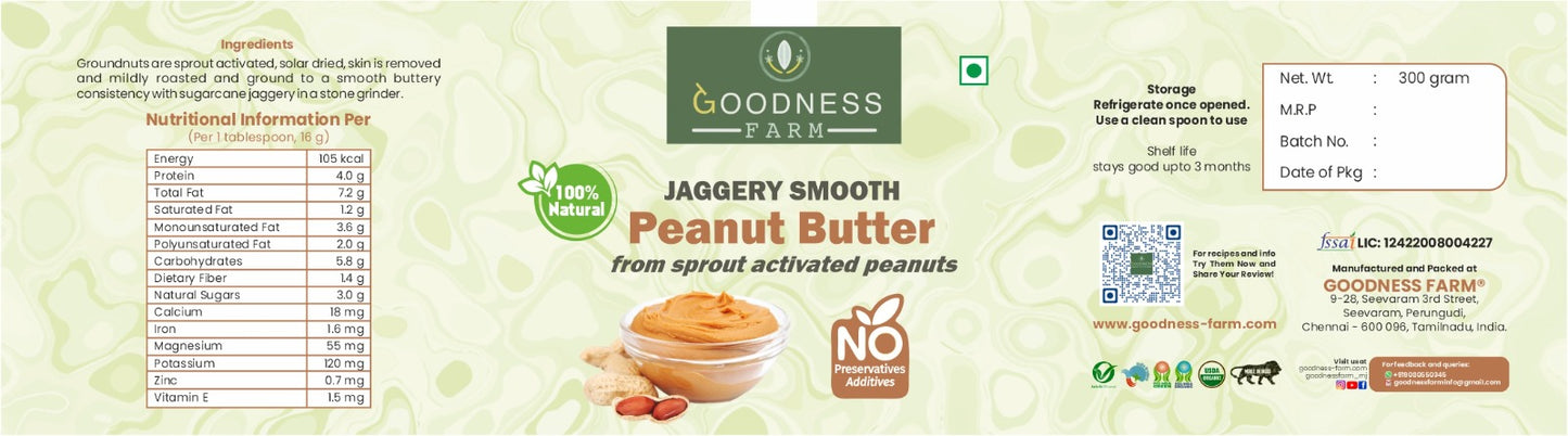 Peanut Butter Jaggery ORGANIC
