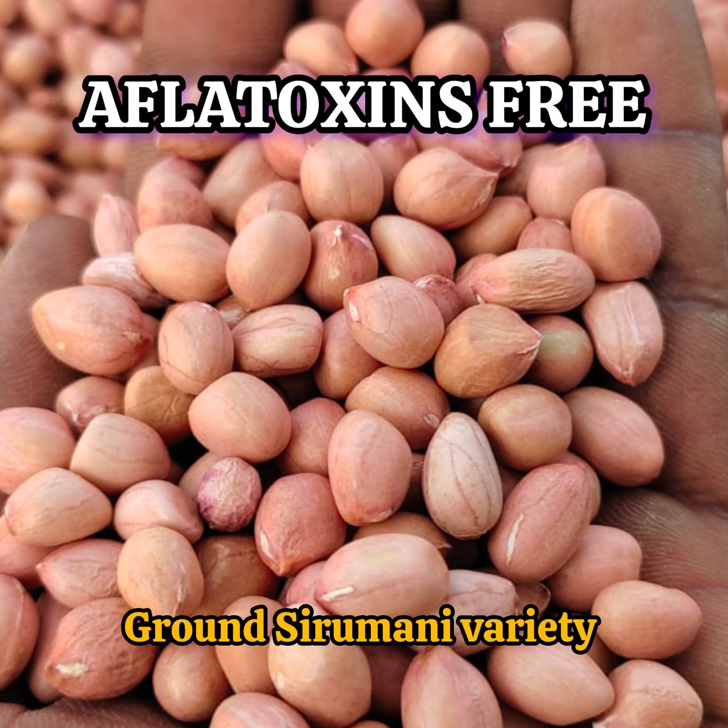 Groundnuts Sirumani ORGANIC (500 G)