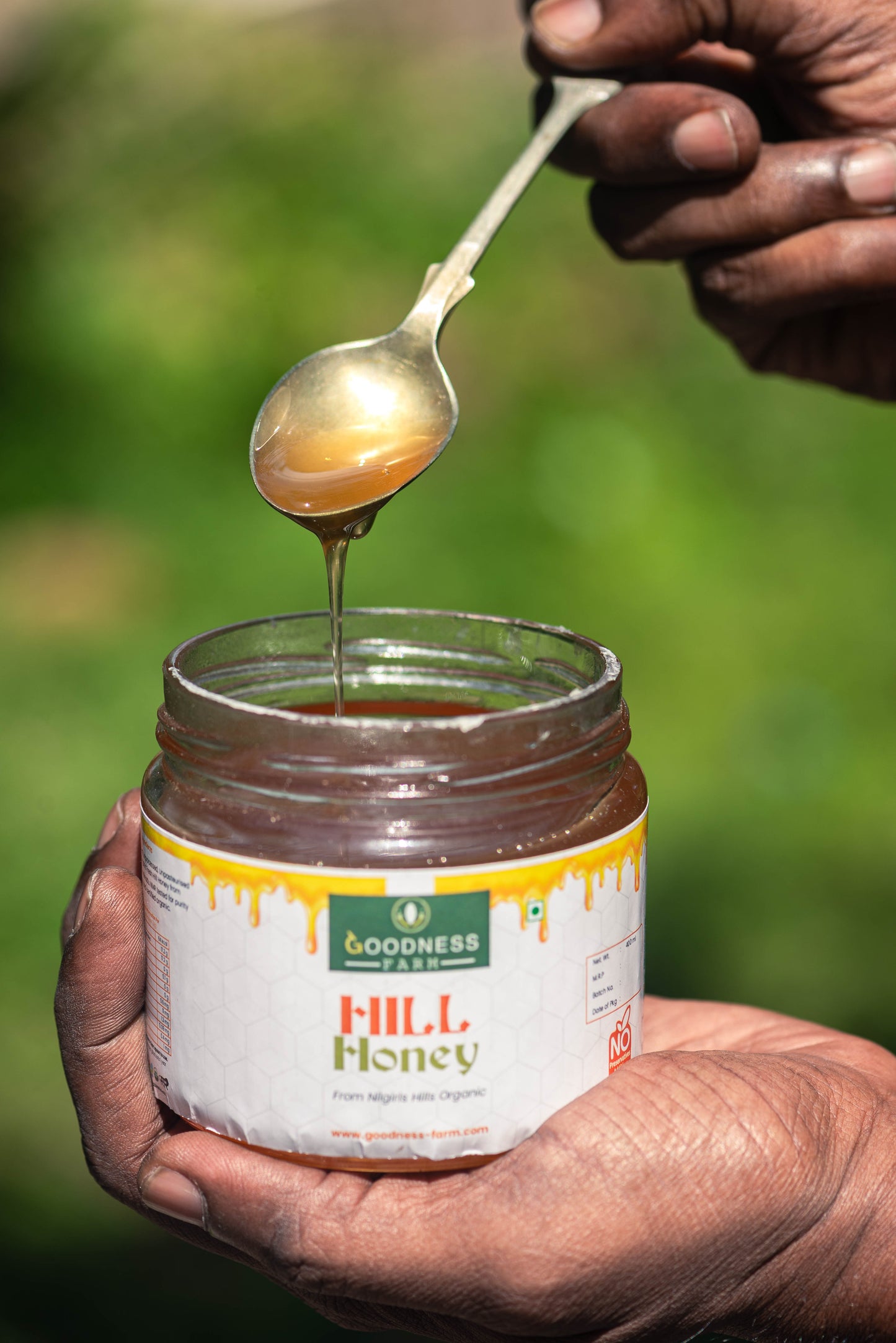 Hill Honey, NMR passed, Organic (400 g)