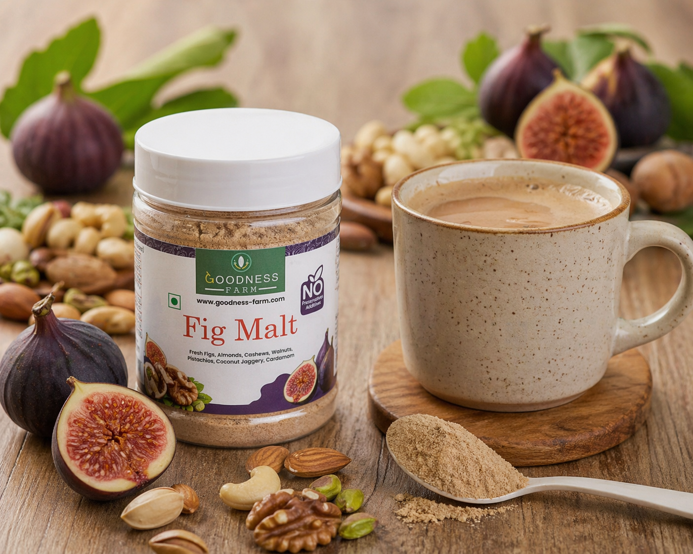 Fig Malt Sweetened ORGANIC (250 G)