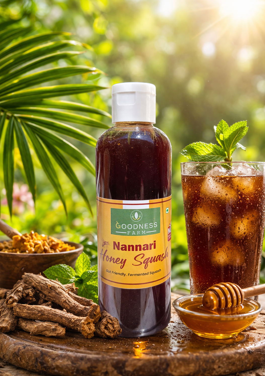 Nannari Honey Squash ORGANIC (200 ml)