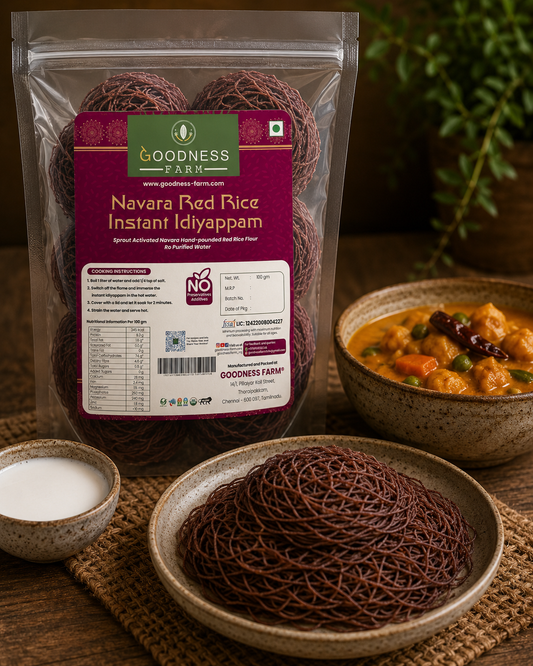 Instant Idiyappam Navara Red Rice ORGANIC (100 G)
