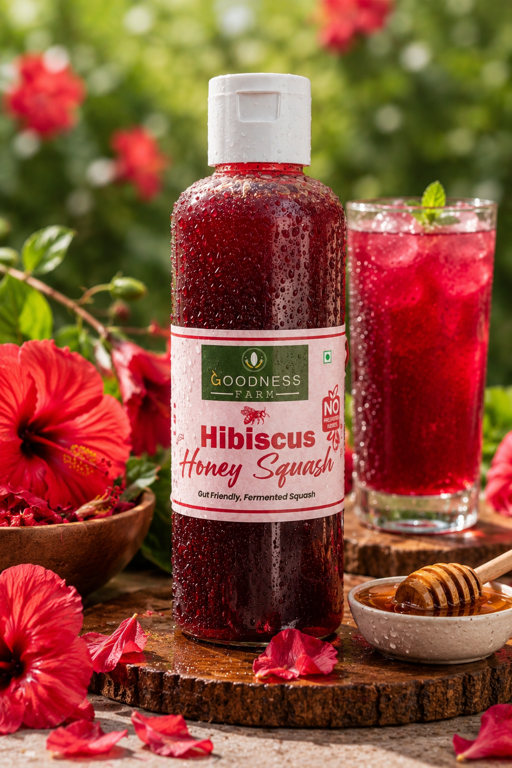 Hibiscus Honey Squash ORGANIC (200 ml)