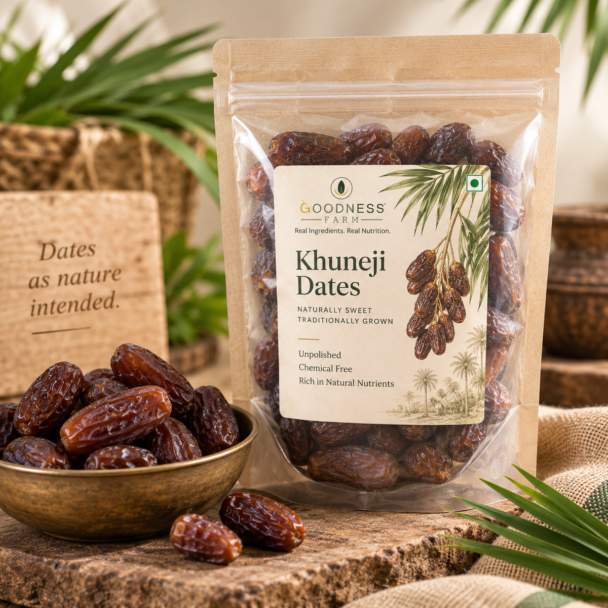 Khuneji Dates ORGANIC (250 G)