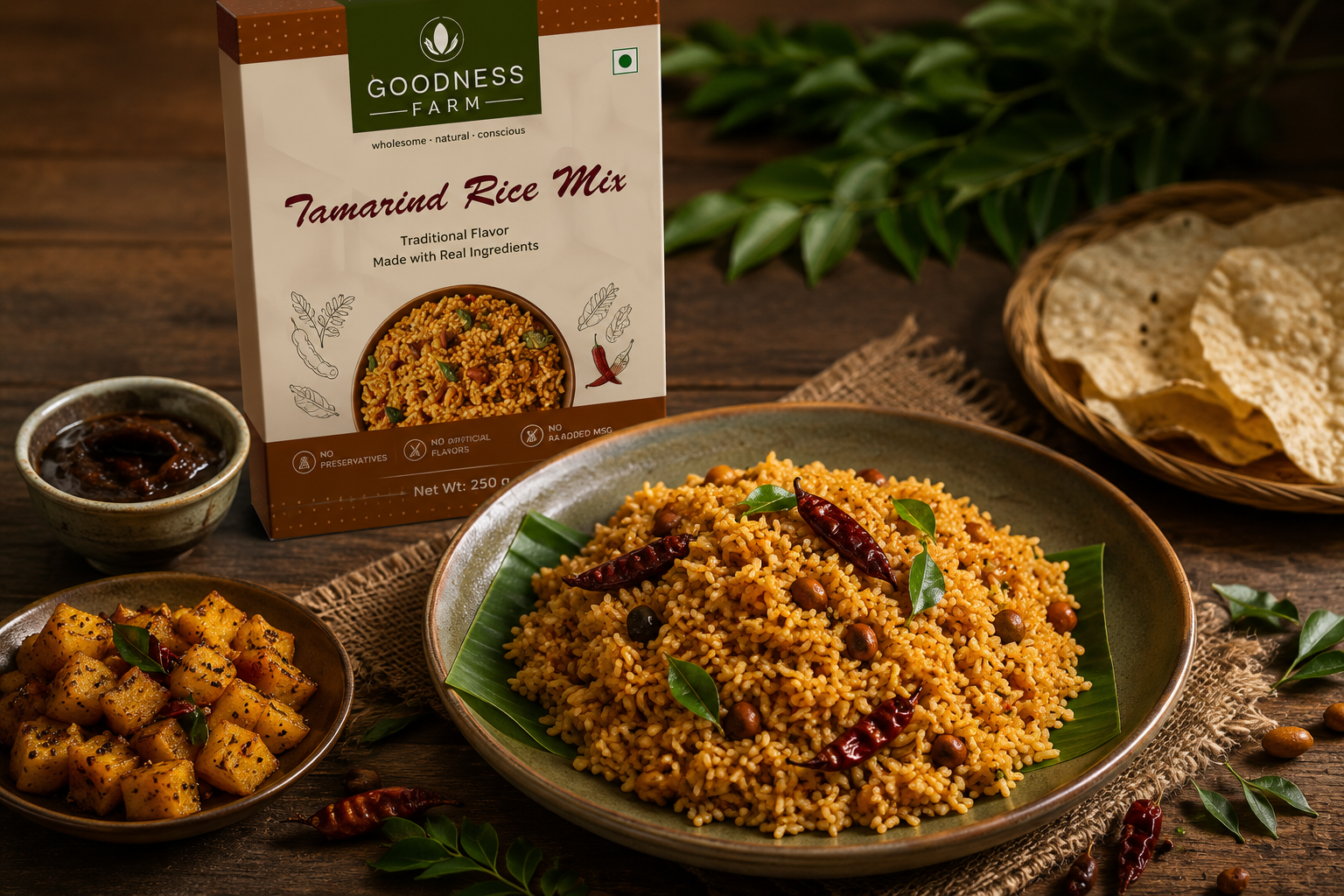 Tamarind Rice Mix ORGANIC (250 G)