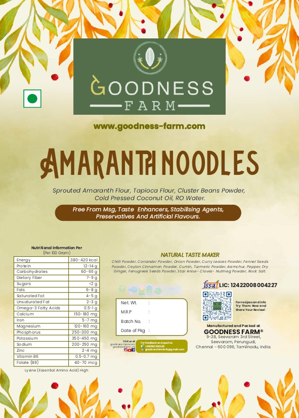 Amaranth Noodles (180 G)