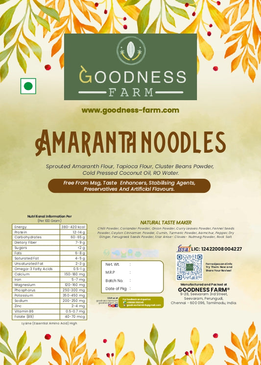 Amaranth Noodles (180 G)