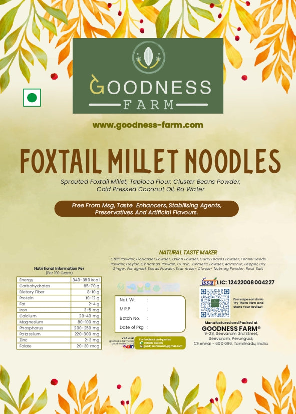 Foxtail Millet Noodles (180 G)