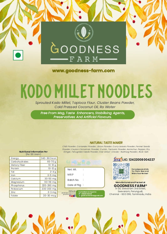 Kodo Millet Noodles (180 G)