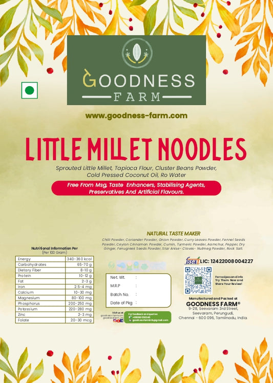 Little Millet Noodles (180 G)