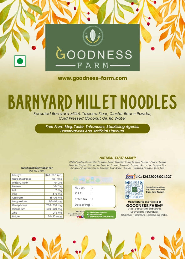 Barnyard Millet Noodles (180 G)