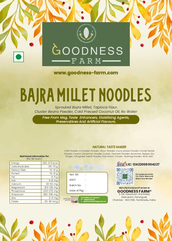 Bajra Noodles (180 G)