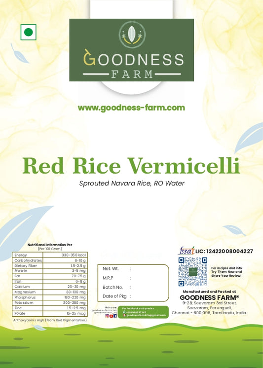 Navara Red Rice Vermicelli (180 G)