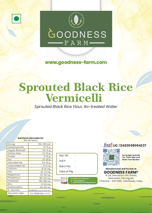 Black Rice Vermicelli (180 G)