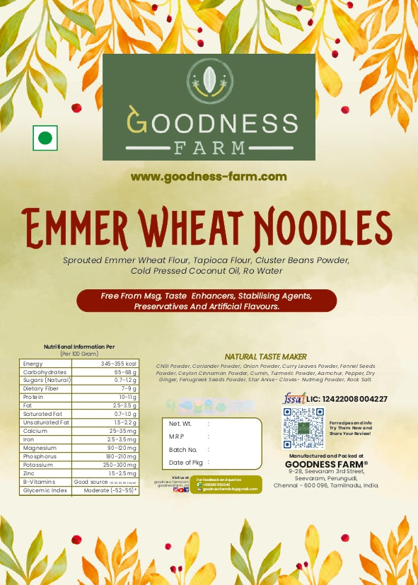 Emmer Wheat Noodles (180 G)
