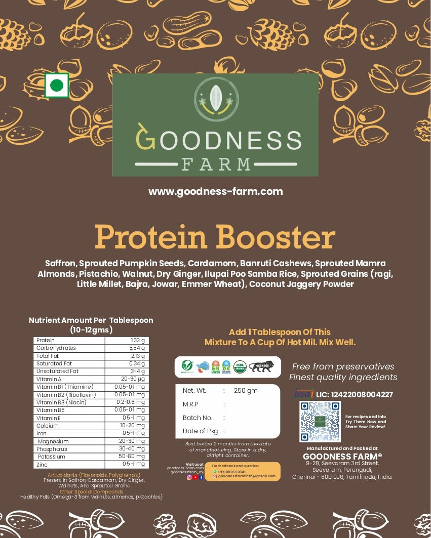Protein Booster- Instant Health Drink Mix (250 G)