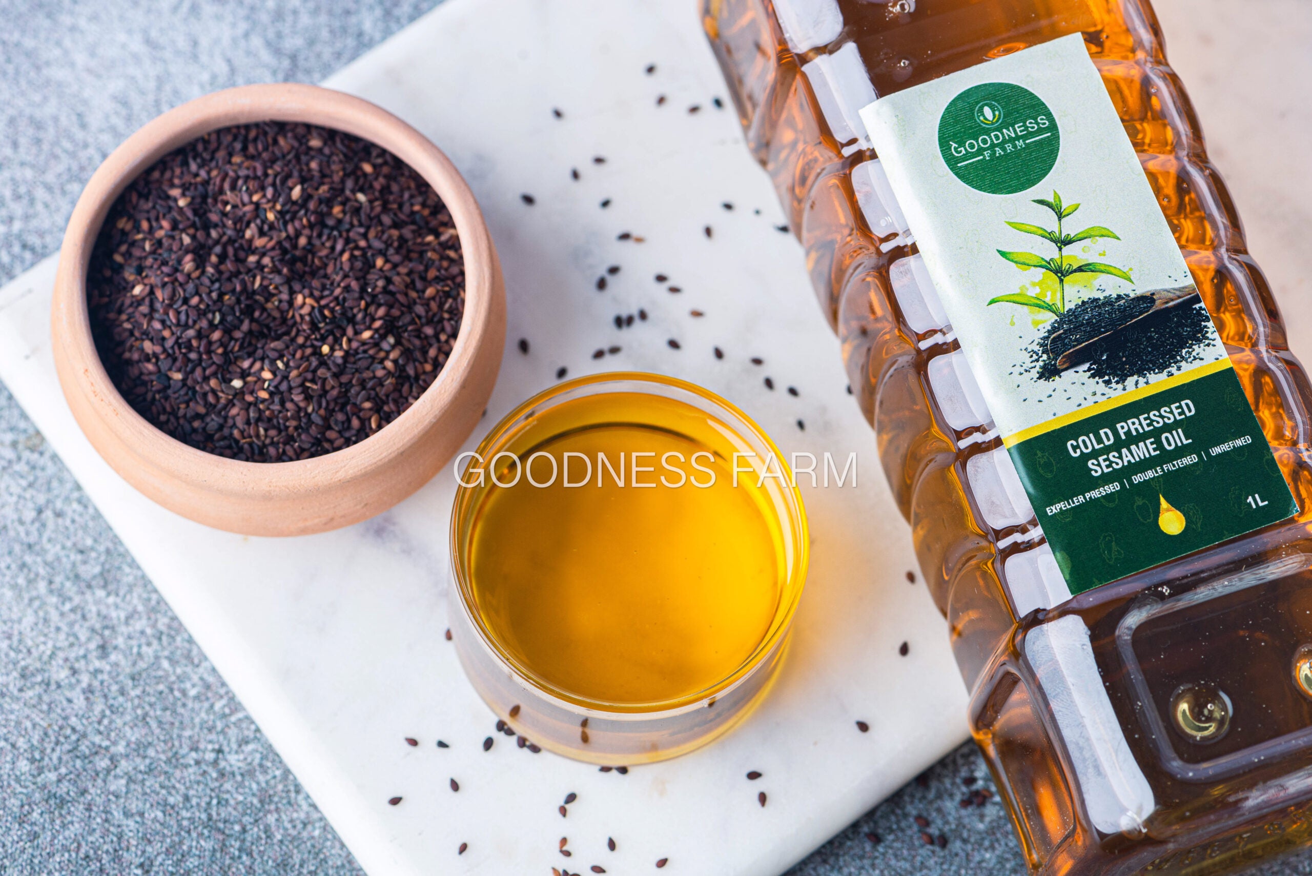 Indian Sesame Oil/ Gingelly Oil, Cold Pressed ORGANIC