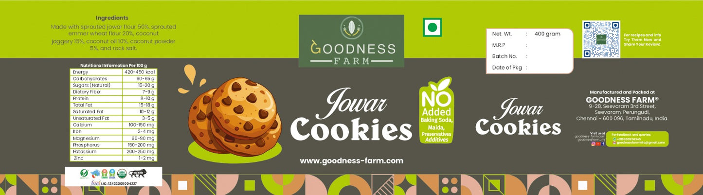 Jowar Cookies (200 G)