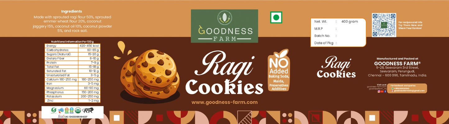 Ragi Cookies (200 G)