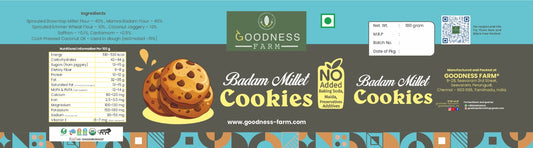 Badam Millet Cookies (200 G)