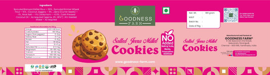 Salted Jeera Millet Cookies (200 G)