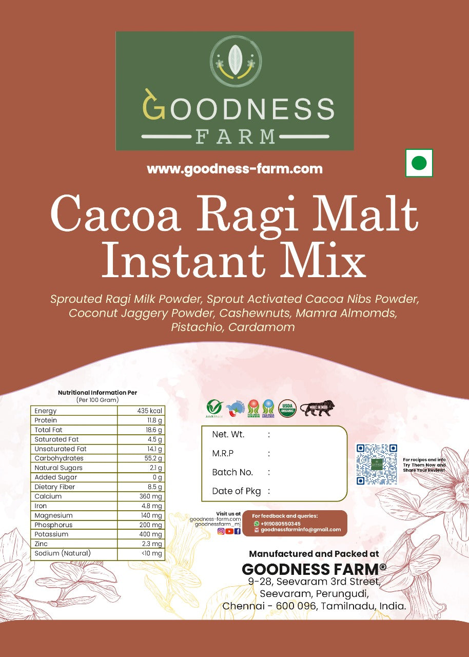 Cacoa Ragi Malt (250 G)