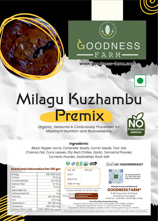Milagu Kuzhambu Premix (250 G)