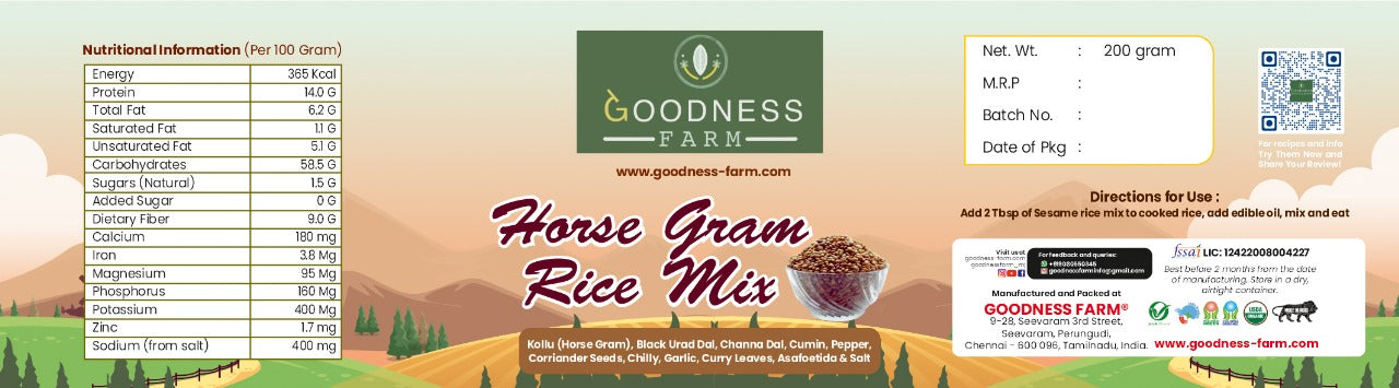 Horse gram Rice Mix (250 G)