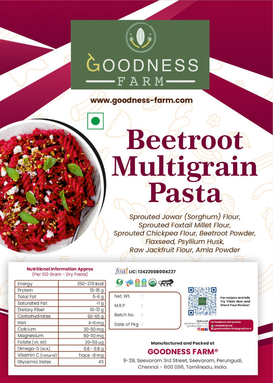 Beetroot Multigrain Pasta (180 G)