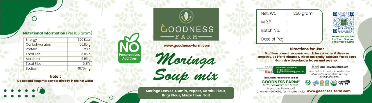 Moringa Soup Mix (250 G)
