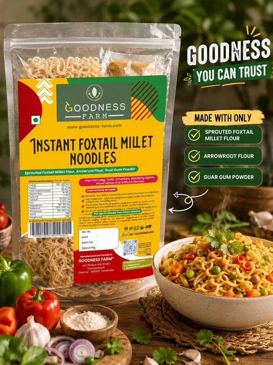 Instant Foxtail Millet Noodles ORGANIC (60 G)