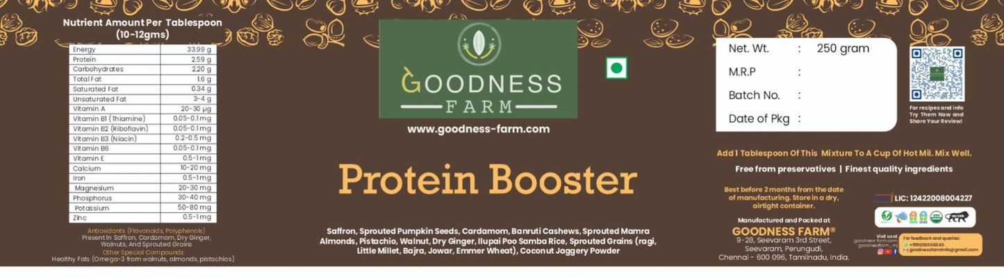 Protein Booster- Instant Health Drink Mix (250 G)