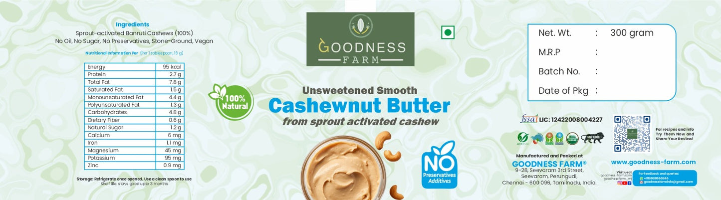 Cashewnut Butter ORGANIC