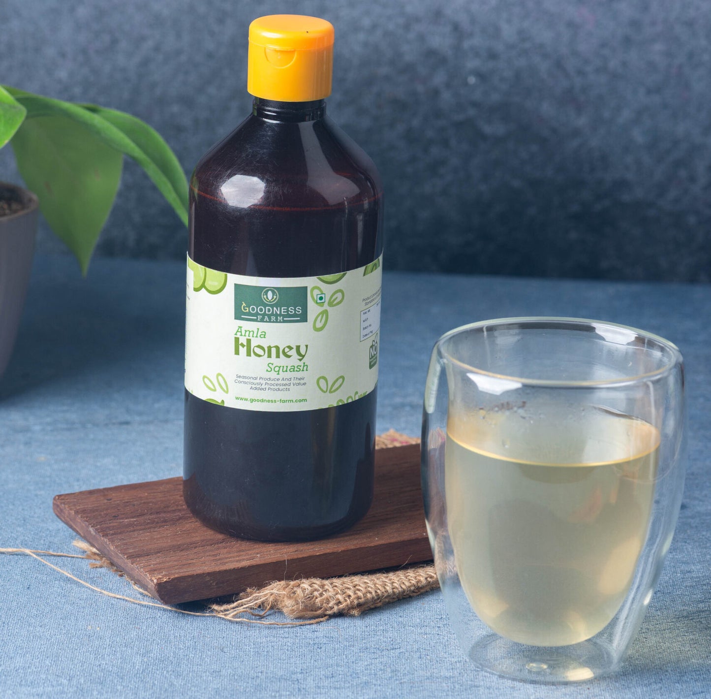 Amla Honey Squash, Organic (500 ml)