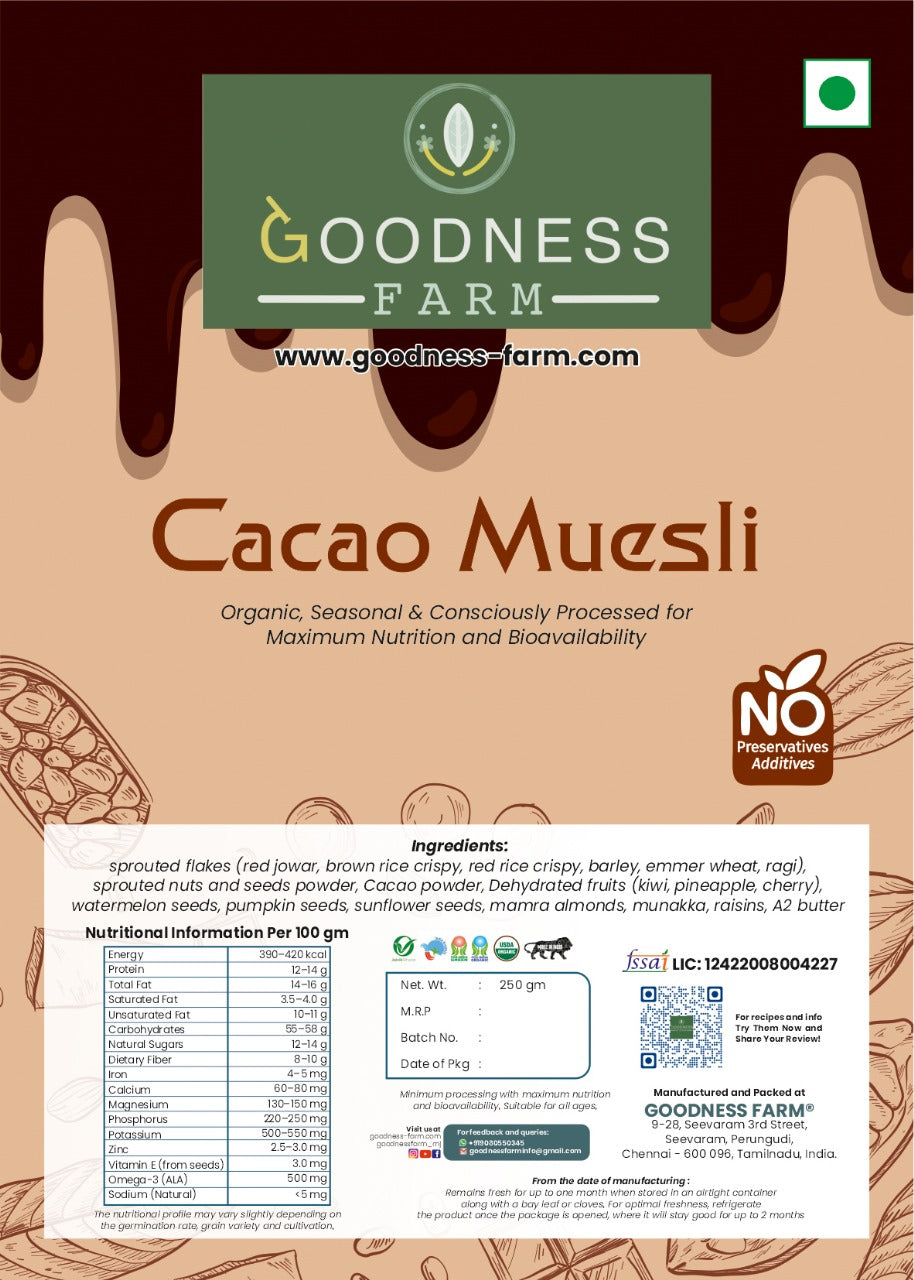 Cacao Muesli (250 G)