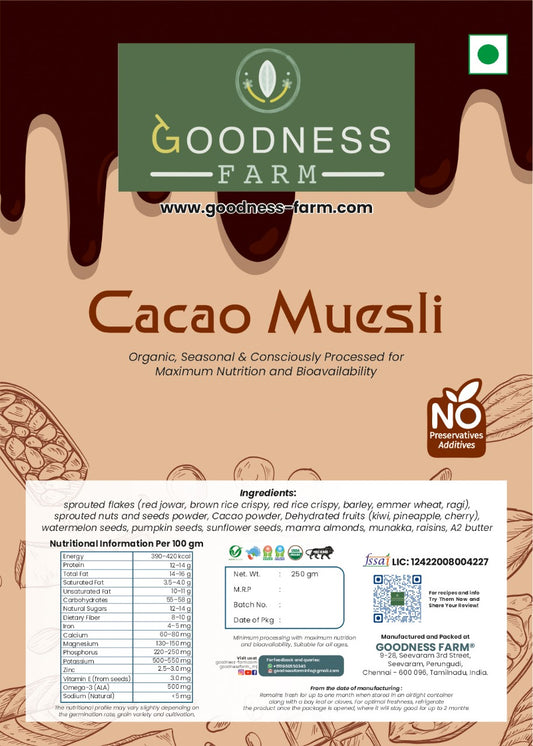 Cacao Muesli (250 G)