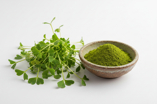 make the powder green in colour