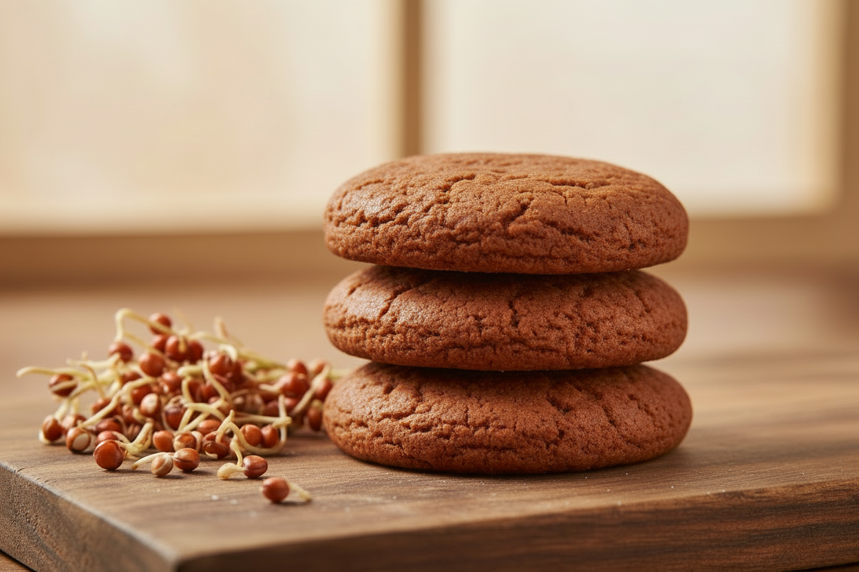 Red Jowar Cookies ORGANIC (200 G)