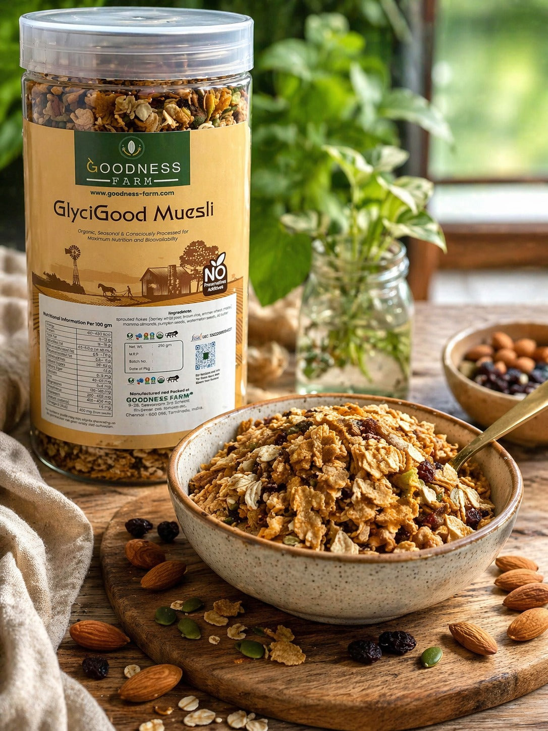 GlyciGood Millet Muesli ORGANIC