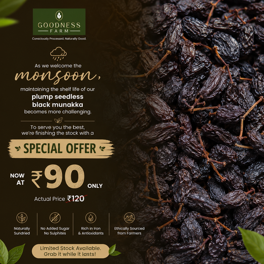 Munakka Raisins Seedless Organic (100 G)
