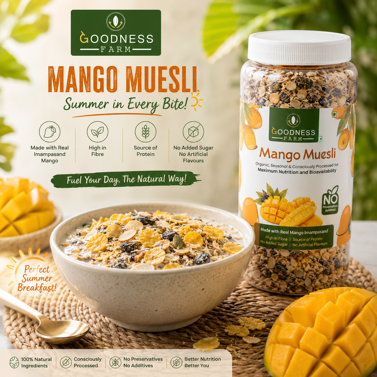 Mango Muesli ORGANIC (250 G)
