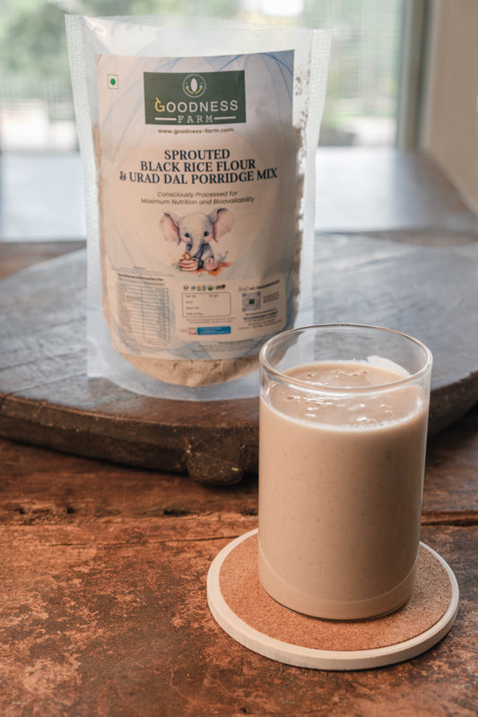 Urad Dal, Karuppu Kavuni, Almond Porridge Mix (200 G)